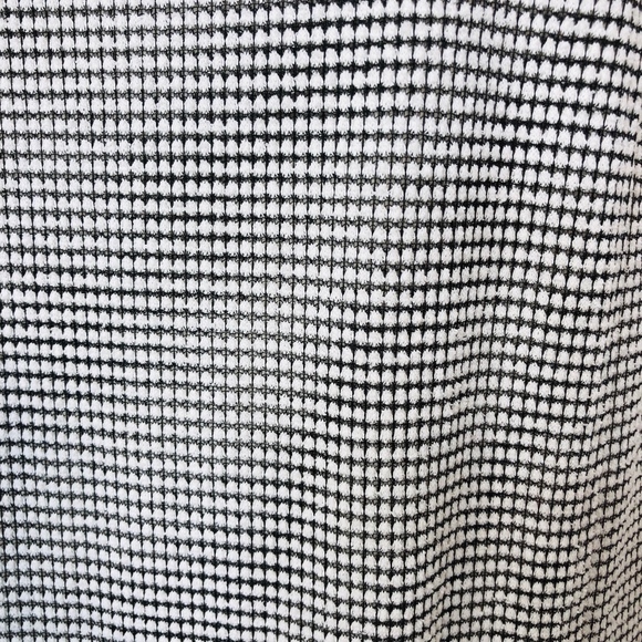 H Halston Illusion Textured Sleeveless Dress 0705 - Picture 7 of 8